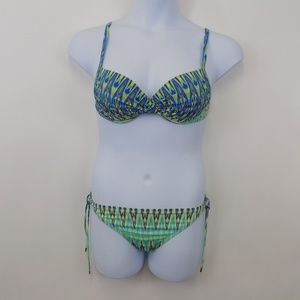 Bleu Rod Beattie Bikini 2 Piece Swim Suit Size 4